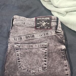 Lightly Worn True Religion Gray Women's Jeans